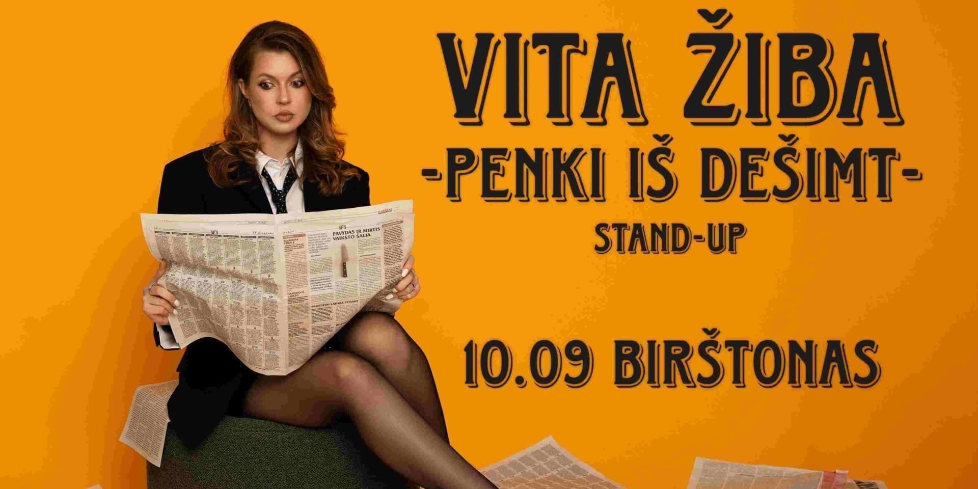 BIRŠTONAS | VITA ŽIBA STAND-UP "5 iš 10"