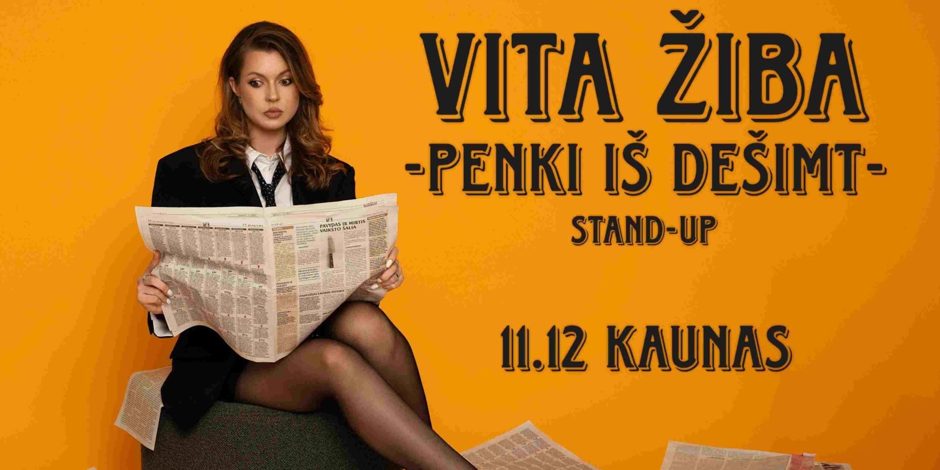 KAUNAS | VITA ŽIBA STAND-UP "5 iš 10"