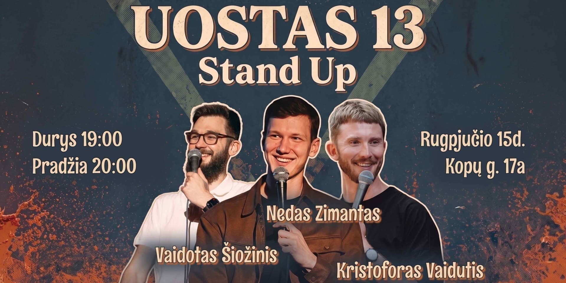 UOSTAS13 Stand Up Šventoji